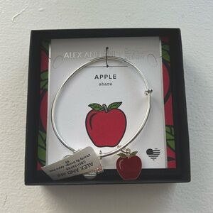 Alex and Ani Apple Bracelet